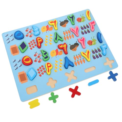 ORFOFE Holzpuzzle für Arabische Zahlen Lernspielzeug Montessori Pädagogisches Steckspiel aus Sicherem Material Fördert Wahrnehmung Denkfähigkeit und Feinmotorik für Kleinkinder Ab Jahren ORFOFE Holzpuzzle für Arabische Zahlen Lernspielzeug Montessori Pädagogisches Steckspiel aus Sicherem Material Fördert Wahrnehmung Denkfähigkeit und Feinmotorik für Kleinkinder Ab Jahren von ORFOFE