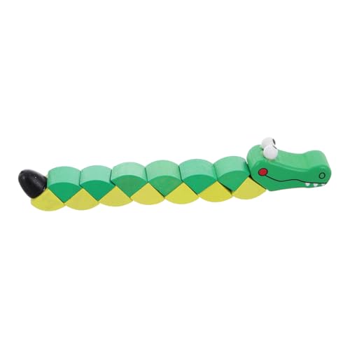 ORFOFE Holzspielzeug Alligator Puzzle Kreatives Lernspielzeug Motorik Tragbar Vielseitig Für Fantasievolles Jungen Mädchen ORFOFE Holzspielzeug Alligator Puzzle Kreatives Lernspielzeug Motorik Tragbar Vielseitig Für Fantasievolles Jungen Mädchen von ORFOFE