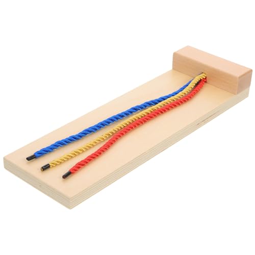 ORFOFE Holzspielzeug Flechten Üben für Mädchen Jahre Pädagogisches Haarflechten Werkzeug Sicher Lackiert Feinmotorik Hand Augen koordination rutschfest Abgerundet Frühkindliche Lernhilfe ORFOFE Holzspielzeug Flechten Üben für Mädchen Jahre Pädagogisches Haarflechten Werkzeug Sicher Lackiert Feinmotorik Hand Augen koordination rutschfest Abgerundet Frühkindliche Lernhilfe von ORFOFE