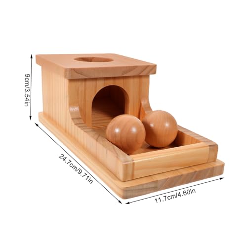 ORFOFE Holzspielzeug Objektpermanenz Box für Motorikförderndes Montessori Lernspielzeug Langlebig und Sicher aus Holz für Hand Auge koordination und Kognitive Entwicklung Ab Jahr ORFOFE Holzspielzeug Objektpermanenz Box für Motorikförderndes Montessori Lernspielzeug Langlebig und Sicher aus Holz für Hand Auge koordination und Kognitive Entwicklung Ab Jahr von ORFOFE