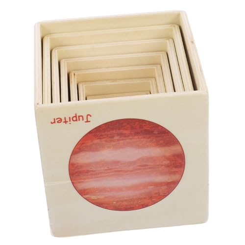 ORFOFE Holzspielzeug Planeten Lernspielzeug Montessori Boxen Fördert Kreativität Logisches Denken Für Kleinkinder Jahre Mädchen Jungen ORFOFE Holzspielzeug Planeten Lernspielzeug Montessori Boxen Fördert Kreativität Logisches Denken Für Kleinkinder Jahre Mädchen Jungen von ORFOFE