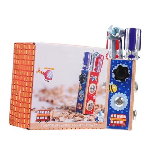 ORFOFE Holzspielzeug Schraubspiel Motorikwürfel Lernspielzeug Frühförderung Kreatives Schrauben Jungen Mädchen Ab Jahren ORFOFE Holzspielzeug Schraubspiel Motorikwürfel Lernspielzeug Frühförderung Kreatives Schrauben Jungen Mädchen Ab Jahren von ORFOFE