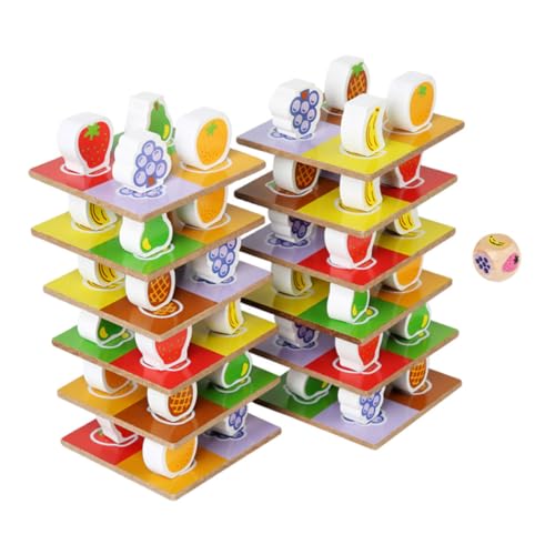 ORFOFE Holzspielzeug Stapelturm Lernspielzeug aus Sicherem Holz für Kleinkinder Ab Jahr Motorisches Entwicklungsspielzeug Pädagogisches Familienspielzeug Schadstofffrei und Langlebig ORFOFE Holzspielzeug Stapelturm Lernspielzeug aus Sicherem Holz für Kleinkinder Ab Jahr Motorisches Entwicklungsspielzeug Pädagogisches Familienspielzeug Schadstofffrei und Langlebig von ORFOFE