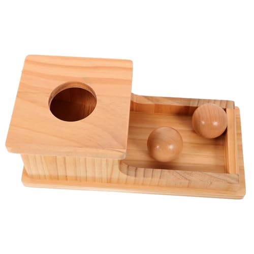 ORFOFE Holzspielzeug für Montessori Objektpermanenz Box Greifspielzeug von Feinmotorik Farberkennung und Konzentration Pädagogisches Sinnes Lernspielzeug für Kleinkinder ORFOFE Holzspielzeug für Montessori Objektpermanenz Box Greifspielzeug von Feinmotorik Farberkennung und Konzentration Pädagogisches Sinnes Lernspielzeug für Kleinkinder von ORFOFE