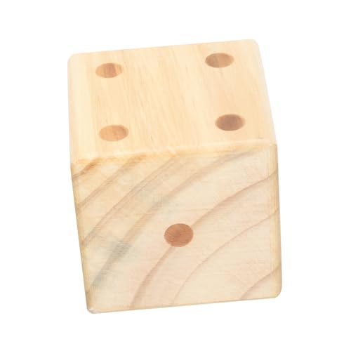 ORFOFE Holzwürfel jucarii pentru copii hühner Spielzeug Table Games holzspielzeug brettspiel Junggesellenspiel Würfel große Würfel Spielzeuge Bastelwürfel aus Holz Spielwürfel sammeln von ORFOFE