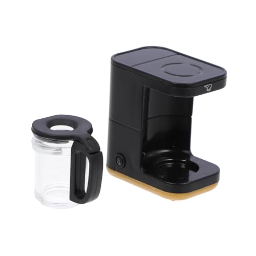 ORFOFE Kaffeemaschine Modell Mini Dekor Kinderspielzeug Mini Küchendekoration Simulation Kaffeemaschine Mini Kaffeemaschine Mini Gerät Modell Entzückendes von ORFOFE