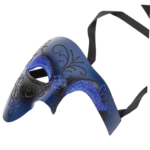 ORFOFE Karnevalsmaske Halloween Für Erwachsene Outfit Venezianische Masken Halloween-kostüme Für Männer Halloween-party-dekor Abend Ball Masken Maskerade-maske Outdoor-dekor Plastik von ORFOFE