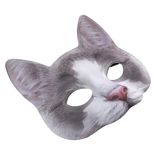 ORFOFE Katzenmaske halloween costume halloween kleidung zubehör halloween haloween mask masken fasching Maskerade katze gesichtsmaske Maske für Halloween Cosplay-Maske Halloween-Maske Eva von ORFOFE