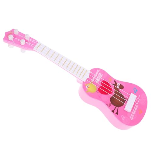 ORFOFE Kinder Gitarre Musikinstrumentenmodell Mini-Gitarrenspielzeug Mini-Gitarren-Spielzeug Kinder Ukulele kinderinstrumente Kinder-Ukulele-Spielzeug Ukulele aus Kunststoff Plastik von ORFOFE