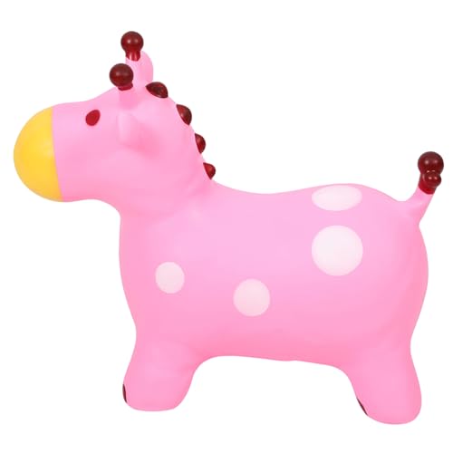 ORFOFE Kinder Springpferd Spielzeug Hüpfpferd für Kinder aufblasbares Springpferd Spielzeug für Kinder kinderspielzeug Kid Toys Kinder montieren Spielzeug Musik Springpferd Spielzeug Rosa von ORFOFE