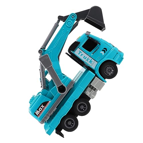 ORFOFE Kinderbagger-technikfahrzeugspielzeug Autospielzeug Baggerspielzeug Für Kinder Traktor Für Kinder Spielzeuglastwagen Kinderzubehör Engineering-Modell-Spielzeug Plastik Sky-Blue von ORFOFE