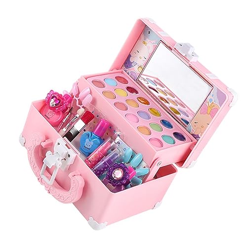 ORFOFE Kinderkosmetik echtes Make-up-Set für Kinder Simulations-Make-up-Spielzeug Kinder schminkset kinderschminken Set Kinder benutzen Kosmetikspielzeug kosmetisches Spielzeug für Kinder von ORFOFE