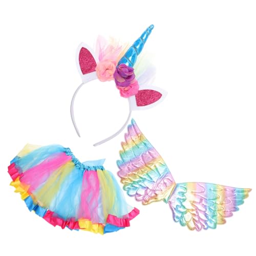 ORFOFE Kinderkostüm Flügel mit Tüllrock und Haarreif Leichtes Langlebiges Party und Karnevalskostüm für Mädchen für Aufführungen und Mottopartys Hellblau ORFOFE Kinderkostüm Flügel mit Tüllrock und Haarreif Leichtes Langlebiges Party und Karnevalskostüm für Mädchen für Aufführungen und Mottopartys Hellblau von ORFOFE