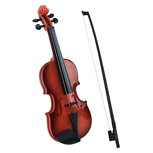 ORFOFE Simulation Geige Kreatives Geigenmodell Für Musikinstrument Lernspielzeug Anfänger Violine Für Kleinkinder Ideal Zum Und Lernen von ORFOFE