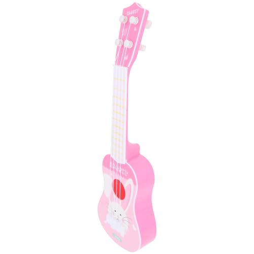 ORFOFE Kinderspielzeuggitarre Minispielzeug Simulation Musikinstrument Spielendes Kind Ukulele Kindermusikinstrumente Hawaii Gitarre Spielzeug Kinder Spielten Ukulele von ORFOFE