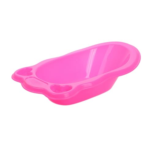 ORFOFE Kleine Puppenhaus Badewanne aus Kunststoff Miniatur für Badzubehör Niedliches Design für Badespaß Spiel und Puppenhaus Dekoration ORFOFE Kleine Puppenhaus Badewanne aus Kunststoff Miniatur für Badzubehör Niedliches Design für Badespaß Spiel und Puppenhaus Dekoration von ORFOFE