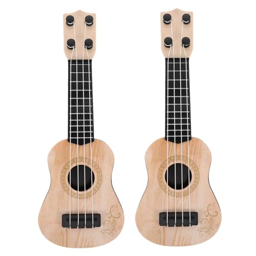 ORFOFE Kleinkind Ukulele Modell Kinder Ukulele Spielzeug Musikinstrumente für Kinder Kinder Ukulele Early Education Ukuleles Frühe Bildungsspielzeug Spielzeug Gitarre Spielzeug von ORFOFE