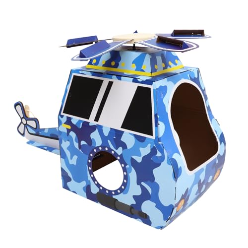 ORFOFE Kostüm Flugzeug aus Pappe DIY Tragbares für Kleinkinder Kreatives Leichtes Sich Drehendes Propeller-Flugzeug Kostüm Pädagogisches Bastelset für Jungen und Mädchen ORFOFE Kostüm Flugzeug aus Pappe DIY Tragbares für Kleinkinder Kreatives Leichtes Sich Drehendes Propeller-Flugzeug Kostüm Pädagogisches Bastelset für Jungen und Mädchen von ORFOFE