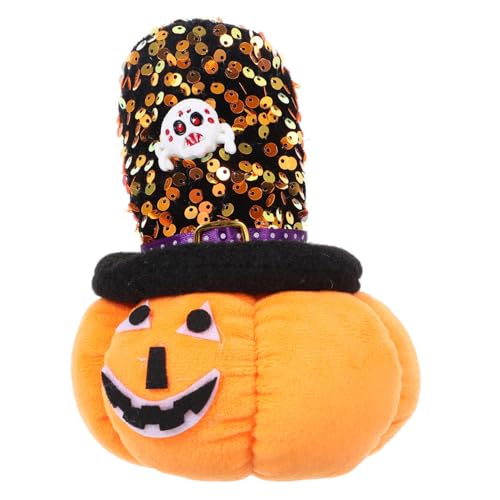 ORFOFE Kürbispuppendekoration Kürbis-dekor Gruseliges Halloween-Spielzeug Halloween-dekor Halloween- Halloween-streich-Requisiten Ausgestopft Flauschige Kuscheltiere Plüsch von ORFOFE