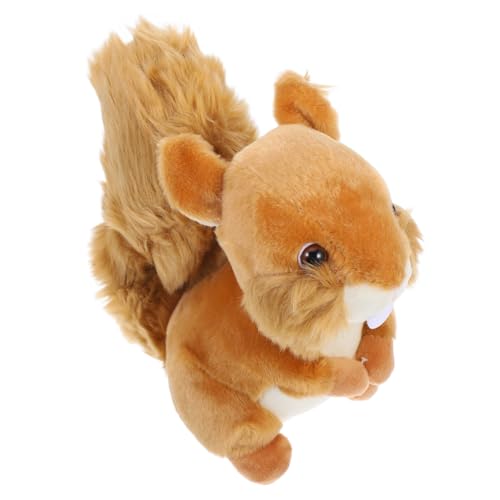 ORFOFE Kuscheliges Plüschtier Eichhörnchen mit Großem Weiches Cartoon Sofa Dekokissen Langlebiges Stofftier für Wohnzimmer Schlafzimmer für Familie und Freunde ORFOFE Kuscheliges Plüschtier Eichhörnchen mit Großem Weiches Cartoon Sofa Dekokissen Langlebiges Stofftier für Wohnzimmer Schlafzimmer für Familie und Freunde von ORFOFE