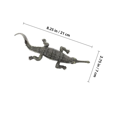 ORFOFE Lebensechtes Krokodilmodell aus Kunststoff Realistische Simulation Kleines Tiermodell für Dekoration und Pädagogische Zwecke für Wohnraumgestaltung ORFOFE Lebensechtes Krokodilmodell aus Kunststoff Realistische Simulation Kleines Tiermodell für Dekoration und Pädagogische Zwecke für Wohnraumgestaltung von ORFOFE