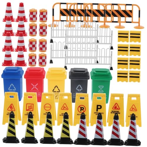 ORFOFE Mini Verkehrszeichen Spielset Lernspielzeug Verkehrssimulation Leichte Stabile Kunststoff Verkehrsbarrieren Pädagogisches für Kleinkinder Jungen Mädchen ORFOFE Mini Verkehrszeichen Spielset Lernspielzeug Verkehrssimulation Leichte Stabile Kunststoff Verkehrsbarrieren Pädagogisches für Kleinkinder Jungen Mädchen von ORFOFE