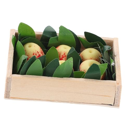 ORFOFE Miniatur Apfel Modell für Puppenhaus Dekoration Realistisches Kunststoff Obst Zubehör Platzsparend und Leicht für Sammler und Miniatur Küchenaccessoires ORFOFE Miniatur Apfel Modell für Puppenhaus Dekoration Realistisches Kunststoff Obst Zubehör Platzsparend und Leicht für Sammler und Miniatur Küchenaccessoires von ORFOFE