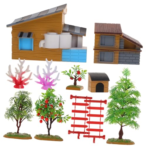 ORFOFE Miniatur Bauernhof Miniatur Bauernhaus Garten Ornament für Basteln und Dekorieren Detailreiches Mini Haus Modell Langlebig und Realistisch für Zimmer und Miniaturlandschaften ORFOFE Miniatur Bauernhof Miniatur Bauernhaus Garten Ornament für Basteln und Dekorieren Detailreiches Mini Haus Modell Langlebig und Realistisch für Zimmer und Miniaturlandschaften von ORFOFE