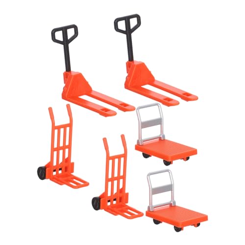 ORFOFE Miniatur Baufahrzeug Modell Handhubwagen Gabelstapler Plattformwagen Lernspielzeug für Verkehrs Straßenverkehrssimulation ORFOFE Miniatur Baufahrzeug Modell Handhubwagen Gabelstapler Plattformwagen Lernspielzeug für Verkehrs Straßenverkehrssimulation von ORFOFE