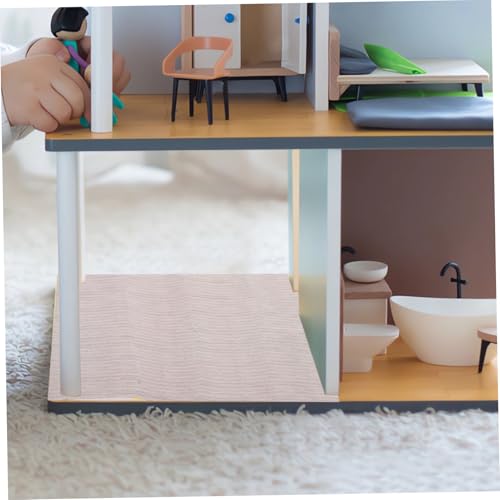 ORFOFE Miniatur Bodenbelag Sticker Selbstklebend Imitation Holzmaserung Zum Zuschneiden Für Puppenhaus DIY Mini Haus Dekoration ORFOFE Miniatur Bodenbelag Sticker Selbstklebend Imitation Holzmaserung Zum Zuschneiden Für Puppenhaus DIY Mini Haus Dekoration von ORFOFE