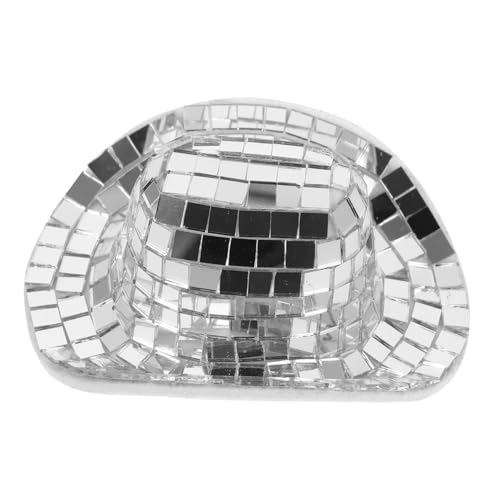 ORFOFE Miniatur Disco Cowgirl Hut Silber Mini Hüte DIY Bastelset Kleine Puppen Dekoration Western Party Zubehör für Geburtstagsfeier und Themenveranstaltungen ORFOFE Miniatur Disco Cowgirl Hut Silber Mini Hüte DIY Bastelset Kleine Puppen Dekoration Western Party Zubehör für Geburtstagsfeier und Themenveranstaltungen von ORFOFE