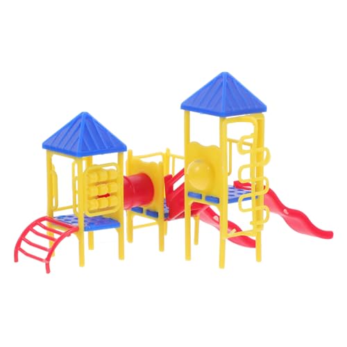 ORFOFE Miniatur Spielplatz Modell Rutsche Kunststoff DIY Sandtisch Dekoration Bunte Puppenhaus Zubehör Lernspielzeug für Jungen Mädchen Zufällige Farbe ORFOFE Miniatur Spielplatz Modell Rutsche Kunststoff DIY Sandtisch Dekoration Bunte Puppenhaus Zubehör Lernspielzeug für Jungen Mädchen Zufällige Farbe von ORFOFE