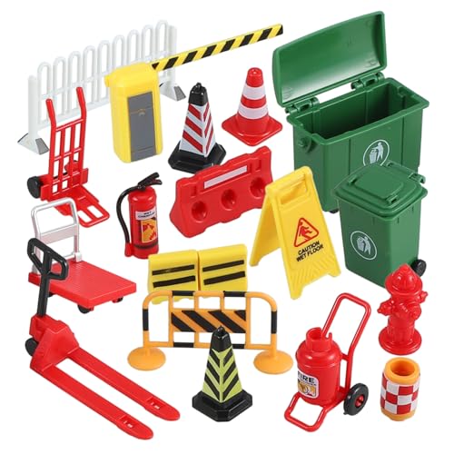 ORFOFE Miniatur Verkehrsstraßensperren Verkehrszeichen Simulation Verkehrsbarrieren für Sandtisch Lernspielzeug Verkehrssicherheit und Kreativität ORFOFE Miniatur Verkehrsstraßensperren Verkehrszeichen Simulation Verkehrsbarrieren für Sandtisch Lernspielzeug Verkehrssicherheit und Kreativität von ORFOFE