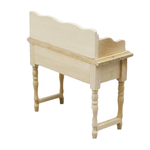 ORFOFE Miniaturhaus Möbel DIY Bastelset Puppenhaus Schreibtisch Dekoration für Sammler Handliches Miniaturmöbel als Wohnbereich und Schreibtischdeko ORFOFE Miniaturhaus Möbel DIY Bastelset Puppenhaus Schreibtisch Dekoration für Sammler Handliches Miniaturmöbel als Wohnbereich und Schreibtischdeko von ORFOFE