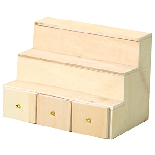 ORFOFE Miniaturmöbel Set Für Puppenhaus Dekoratives Mini Schrank Modell Mit Detailreichen Ornamenten Für Kreative Rollenspiele Und Fantasievolles Für von ORFOFE