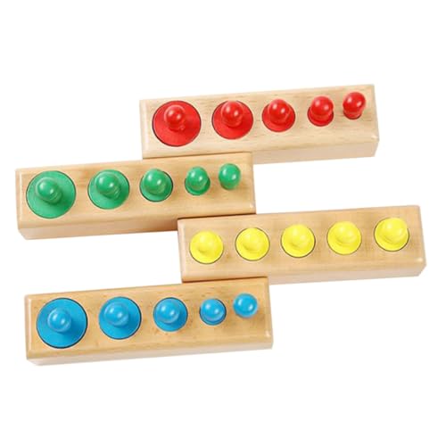 ORFOFE Montessori Holzspielzeug Farbige Rundzylinder Lernspielzeug für Fördert Hand Auge koordination Denken und Kreativität Sicher Poliert Pädagogisches Steckspielzeug für Jungen und ORFOFE Montessori Holzspielzeug Farbige Rundzylinder Lernspielzeug für Fördert Hand Auge koordination Denken und Kreativität Sicher Poliert Pädagogisches Steckspielzeug für Jungen und von ORFOFE