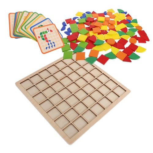 ORFOFE Montessori Lernspielzeug Holz Puzzle Teilig Geometrische Formen Tangram für Vorschulkinder von Formenerkennung und Hand Auge Koordination ORFOFE Montessori Lernspielzeug Holz Puzzle Teilig Geometrische Formen Tangram für Vorschulkinder von Formenerkennung und Hand Auge Koordination von ORFOFE