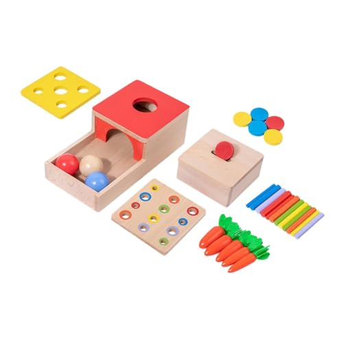 ORFOFE Babyspielzeug Baby Motorikspielzeug Montessori Motorikspielzeug Aus 1 Set Handgefertigtes Kompaktes Sensorisches Für Kleinkinder Zur Von Feinmotorik Und Hand Augen Koordination Lustiges von ORFOFE