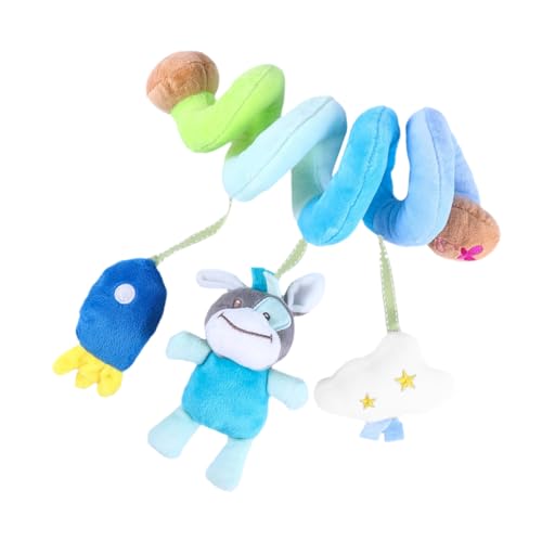 ORFOFE Multifunktionales Wagenspielzeug Spirale mit Klingel Sanft und Bunt zum Einhängen an Babyschale Kinderwagen und Babybett Fördert Motorik und Entdeckungslust Leichter Greifspaß für ORFOFE Multifunktionales Wagenspielzeug Spirale mit Klingel Sanft und Bunt zum Einhängen an Babyschale Kinderwagen und Babybett Fördert Motorik und Entdeckungslust Leichter Greifspaß für von ORFOFE