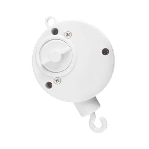 ORFOFE Musikspieluhr mit Plunger Haken und Aufziehmechanismus Weiß Drehbarer Haken mit Pausefunktion für Babybett Mobile zur Visuellen und Auditiven DIY fähig Sofort Einsatzbereit ORFOFE Musikspieluhr mit Plunger Haken und Aufziehmechanismus Weiß Drehbarer Haken mit Pausefunktion für Babybett Mobile zur Visuellen und Auditiven DIY fähig Sofort Einsatzbereit von ORFOFE