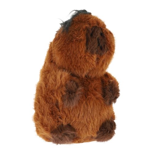 ORFOFE Niedliches Cartoon Capybara Plüschtier Weiches Kuscheltier aus Samtiges Stofftier für Heimdekoration und Gemütliches Kinderzimmer Liebevoll Gestaltetes Plüschspielzeug ORFOFE Niedliches Cartoon Capybara Plüschtier Weiches Kuscheltier aus Samtiges Stofftier für Heimdekoration und Gemütliches Kinderzimmer Liebevoll Gestaltetes Plüschspielzeug von ORFOFE