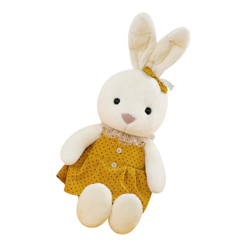 ORFOFE Niedliches Plüsch Kaninchen Weiches Stofftier Kuscheltier Tierpuppe für Erwachsene als Geschenk und Dekoration für Zuhause Büro und Auto ORFOFE Niedliches Plüsch Kaninchen Weiches Stofftier Kuscheltier Tierpuppe für Erwachsene als Geschenk und Dekoration für Zuhause Büro und Auto von ORFOFE