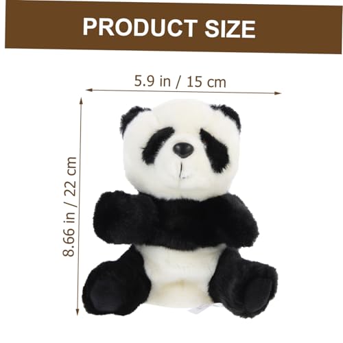 ORFOFE Niedriges Gewicht und Tragbare Waschbare Panda Handpuppe aus Weichem Plüsch Realistische Tier handpuppe für Interaktives Lernspielzeug zur Früherziehung Drinnen und Draußen ORFOFE Niedriges Gewicht und Tragbare Waschbare Panda Handpuppe aus Weichem Plüsch Realistische Tier handpuppe für Interaktives Lernspielzeug zur Früherziehung Drinnen und Draußen von ORFOFE