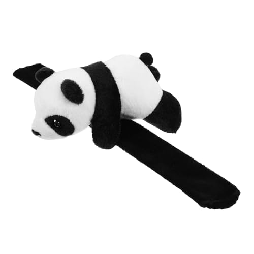 ORFOFE Ohrfeigen Stofftier Kinder Interessante für die Plüschtiere Plüschtier Schlagarmbänder für Partygeschenke Entzückende Bands Cartoon Armbänder Tragen Slap Kinderarmbänder Panda von ORFOFE