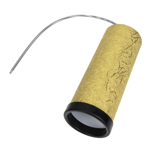 ORFOFE Pädagogisches Musikinstrument Dubbing Spring Drum Toy Klangspielzeug für Lernspielzeug Hörentwicklung Großer Goldgelber Orff Klangstab ORFOFE Pädagogisches Musikinstrument Dubbing Spring Drum Toy Klangspielzeug für Lernspielzeug Hörentwicklung Großer Goldgelber Orff Klangstab von ORFOFE