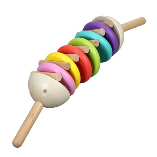 ORFOFE Percussion-kastagnetten-Spielzeug Kastagnetten Kinder Kastagnetten Aus Holz Schlaginstrument Kastagnettenklöppel Kastagnetten Masse Holz-kastagnetten-musikspielzeug Hölzern von ORFOFE