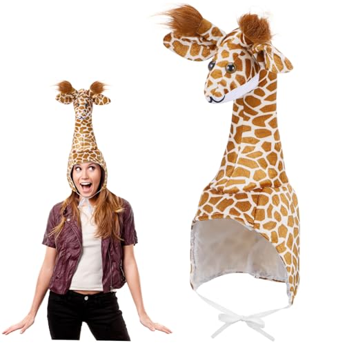 ORFOFE Performance Kostüm Giraffe Für Kinder Und Eltern Interaktive Tierkostüme Mit Giraffenmaske Ideal Für Fasching Karneval Und Theateraufführungen von ORFOFE