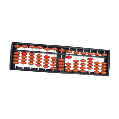 ORFOFE Plastik-Arithmetik-Rechenhilfe mit Stäben und Perlen pro Stab Traditionelles Rechenhilfsmittel aus Kunststoff und Holz Leicht und Tragbar Lernwerkzeug für Mathematikunterricht ORFOFE Plastik-Arithmetik-Rechenhilfe mit Stäben und Perlen pro Stab Traditionelles Rechenhilfsmittel aus Kunststoff und Holz Leicht und Tragbar Lernwerkzeug für Mathematikunterricht von ORFOFE