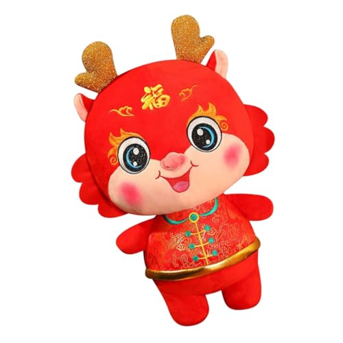 ORFOFE Plüsch Drache Chinesischer Glücksbringer Drache Kuscheltier aus Weichem Pp-baumwollmaterial Waschbar Dekoratives Stofftier für Wohnzimmer Schlafzimmer und Büro ORFOFE Plüsch Drache Chinesischer Glücksbringer Drache Kuscheltier aus Weichem Pp-baumwollmaterial Waschbar Dekoratives Stofftier für Wohnzimmer Schlafzimmer und Büro von ORFOFE