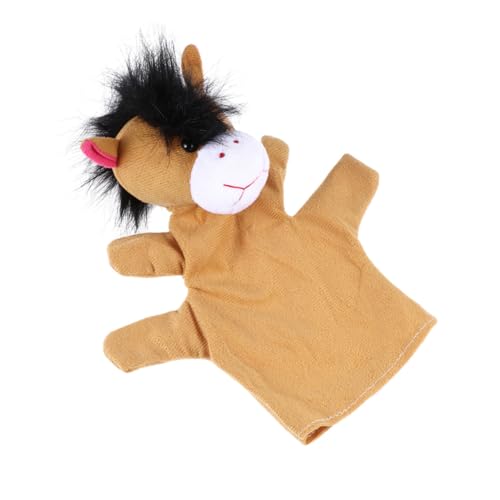 ORFOFE Plüsch Handpuppe Pferd Fünf Finger Handschuh Tier Kuscheltier für Storytelling und Rollenspiele Fantasie und Eltern Junge Mädchen Bindung ORFOFE Plüsch Handpuppe Pferd Fünf Finger Handschuh Tier Kuscheltier für Storytelling und Rollenspiele Fantasie und Eltern Junge Mädchen Bindung von ORFOFE